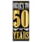Beistle 6ft. x 30" Here's To 50 Years Door Covers, 2ct.
